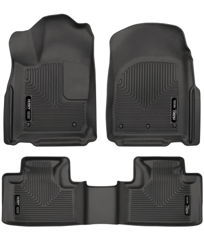 Weatherbeater - Front & 2nd Seat Floor Liners by Husky Liners