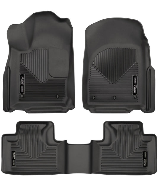Weatherbeater - Front & 2nd Seat Floor Liners by Husky Liners