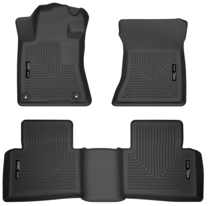 Weatherbeater - Front & 2nd Seat Floor Liners by Husky Liners