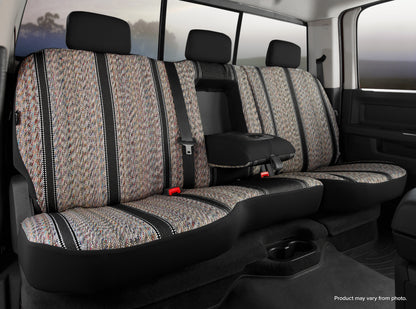 TR40 Series - Wrangler Saddleblanket Custom Fit Rear Seat Cover - Black by FIA