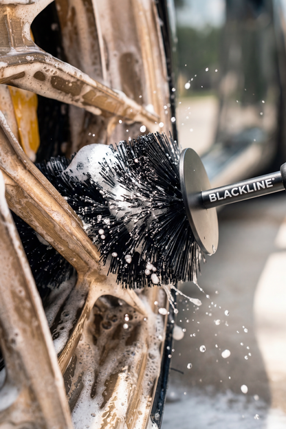 BLACKLINE® WHEEL BARREL BRUSH by Blackline Car Care