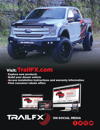 Black Titanium Powder Coated Steel by TrailFX