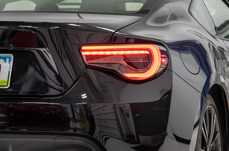 OLM OE Plus Linear Style Sequential Tail Lights (Smoked) - 13-20 FR-S / BRZ / 86 by MYX Automotive