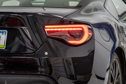 OLM OE Plus Linear Style Sequential Tail Lights (Smoked) - 13-20 FR-S / BRZ / 86 by MYX Automotive