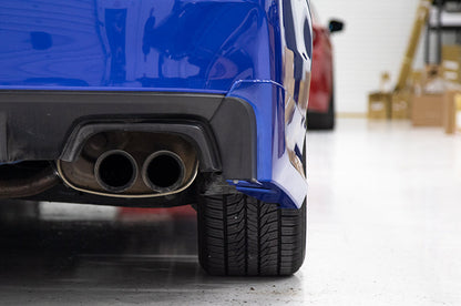 OLM Paint Matched JDM Style Rear Splash Guards (Galaxy Blue Pearl) - 2015-2021 WRX / STI by OLM