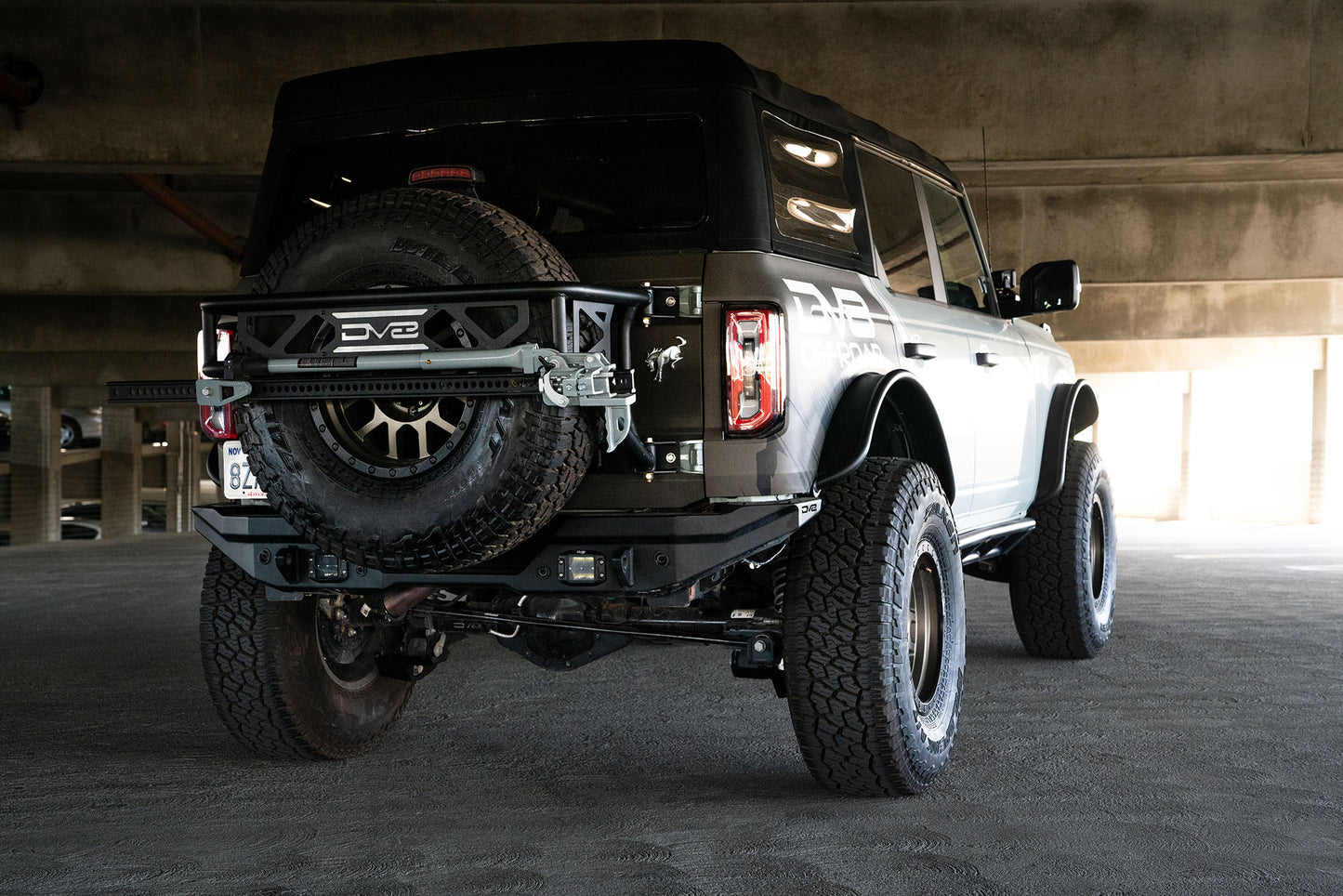 2021-22 Ford Bronco 3rd Brake Light Extension Bracket by DV8 Offroad