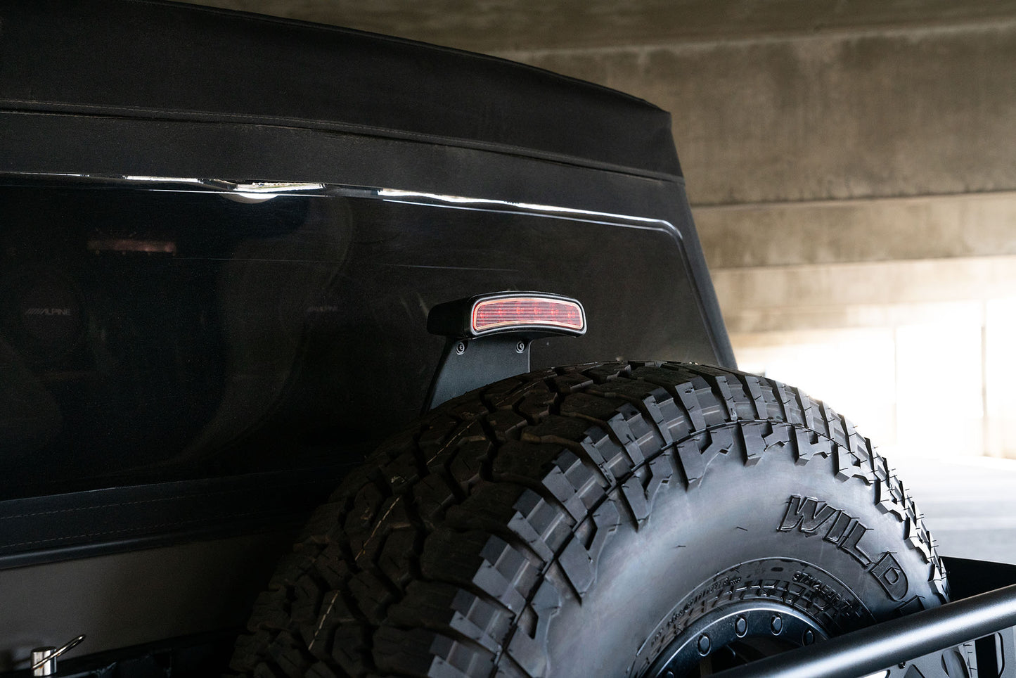 2021-22 Ford Bronco 3rd Brake Light Extension Bracket by DV8 Offroad