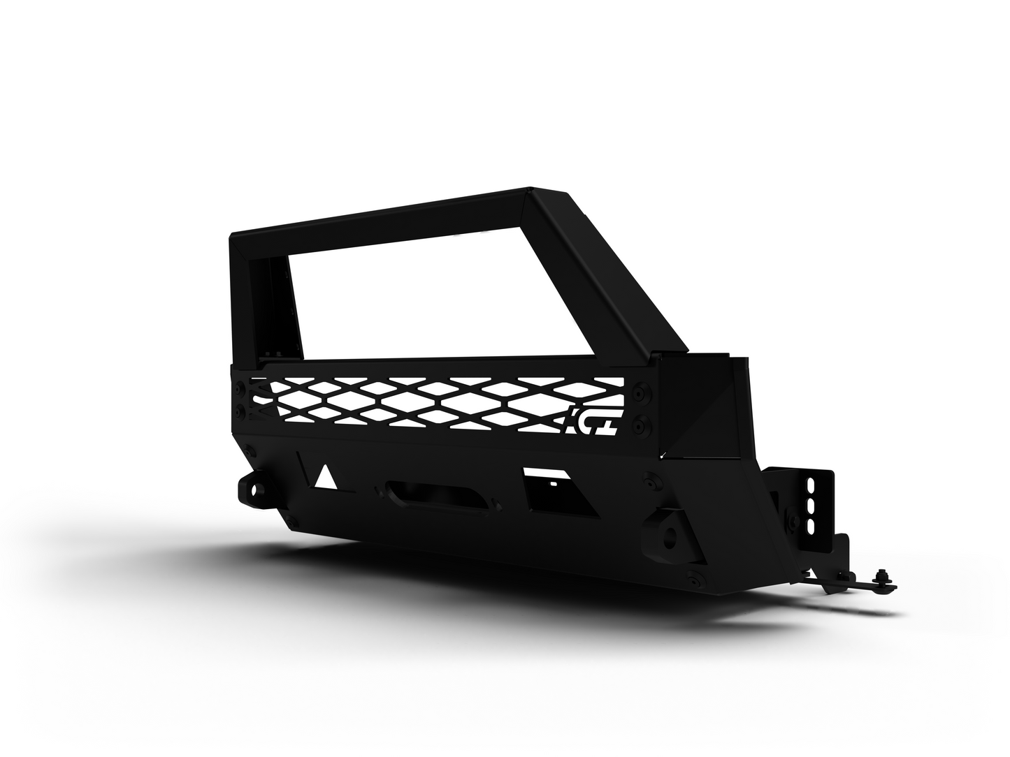 45lb shell, reinforced 3/16 inch 5052 Aluminum plating, steel winch plate by ICI