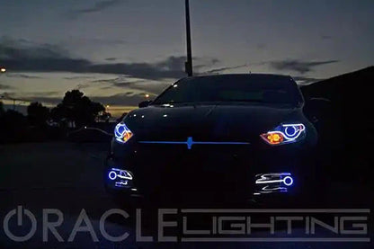 ORACLE Lighting 2013-2016 Dodge Dart LED Surface Mount Projector Fog Halo Kit by ORACLE Lighting