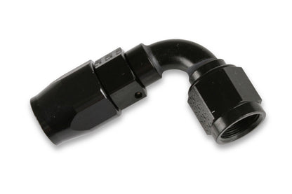 Earls 90 Degree Swivel-Seal® Hose End AN -8 - Black by Earl's Performance