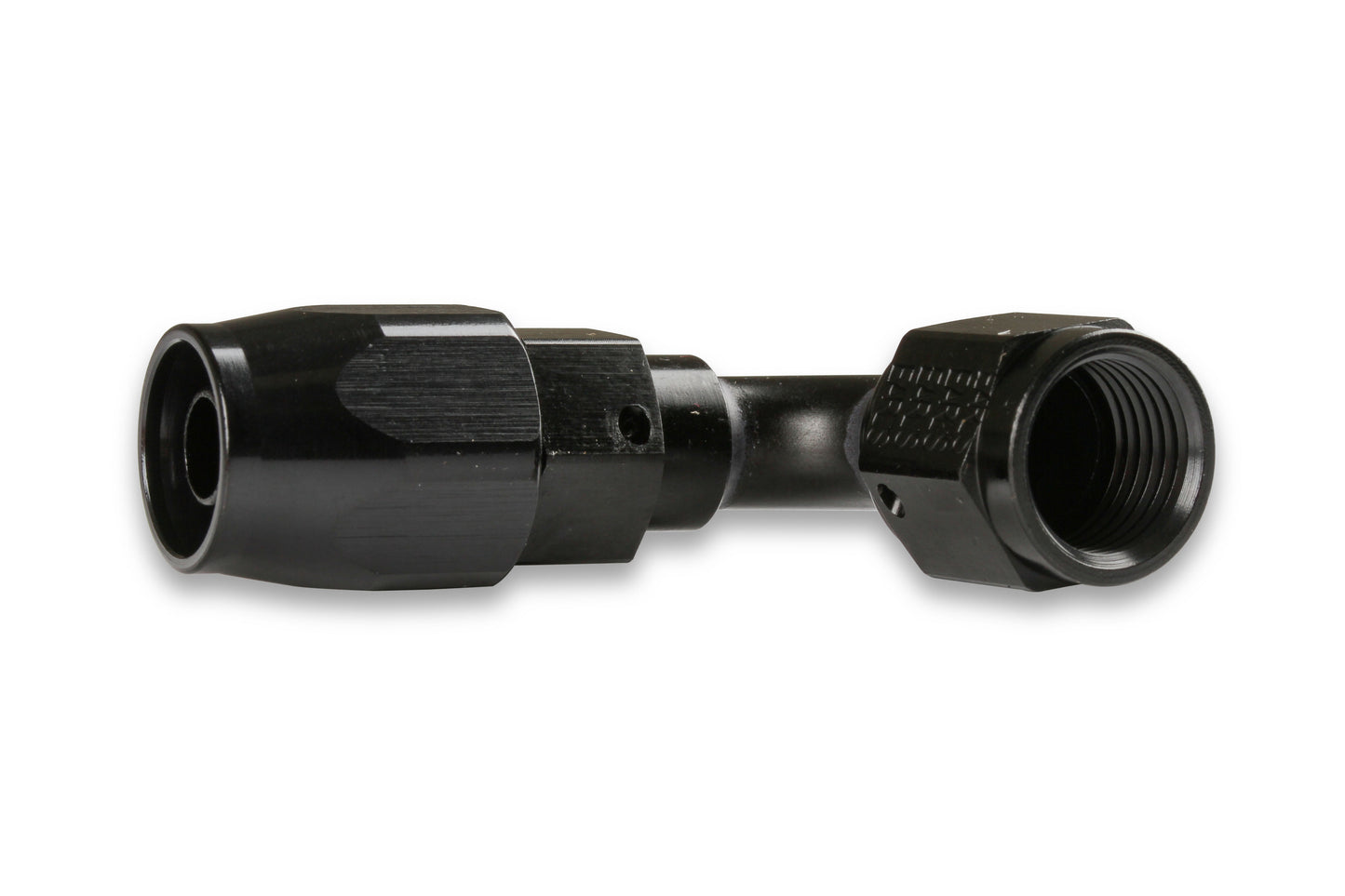 Earls 90 Degree Swivel-Seal® Hose End AN -8 - Black by Earl's Performance