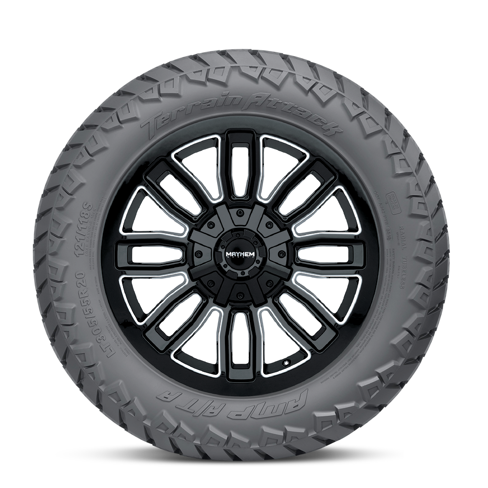 TERRAIN ATTACK A/T A 35X12.50R20 121R LR E 65PSI MAX by Amp Tires