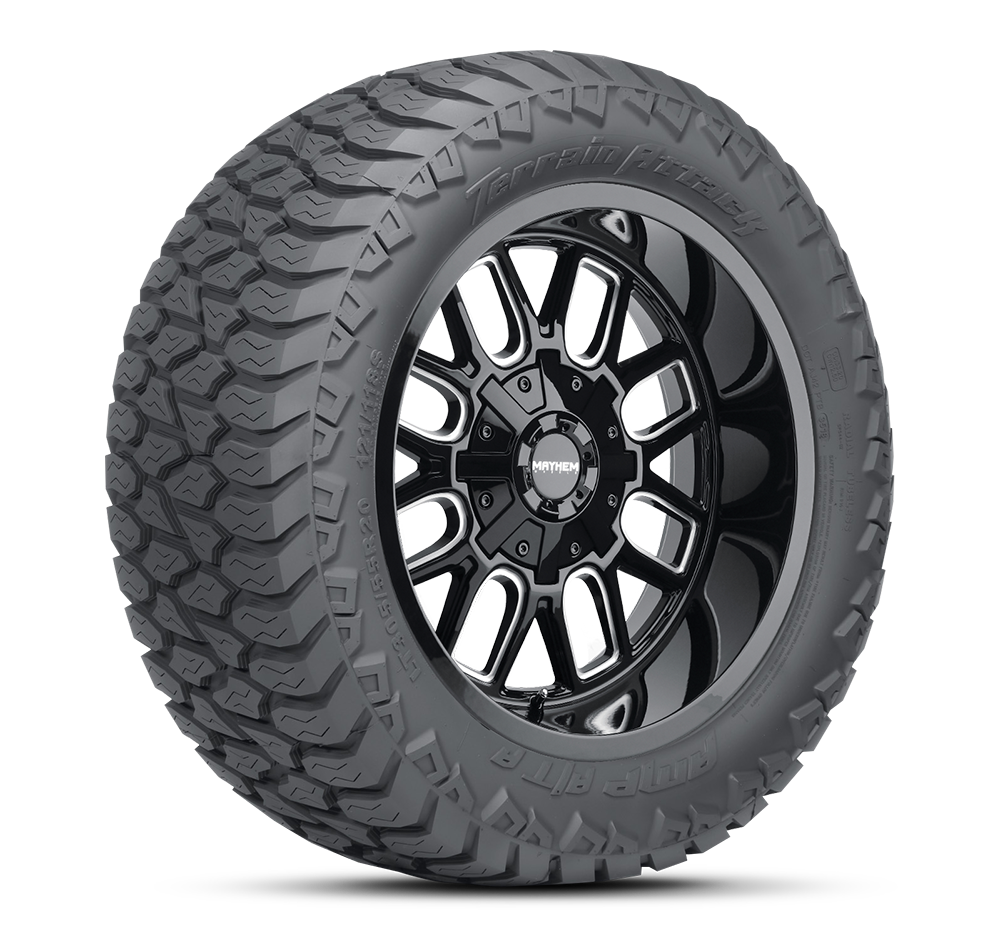 TERRAIN ATTACK A/T A 35X12.50R20 121R LR E 65PSI MAX by Amp Tires