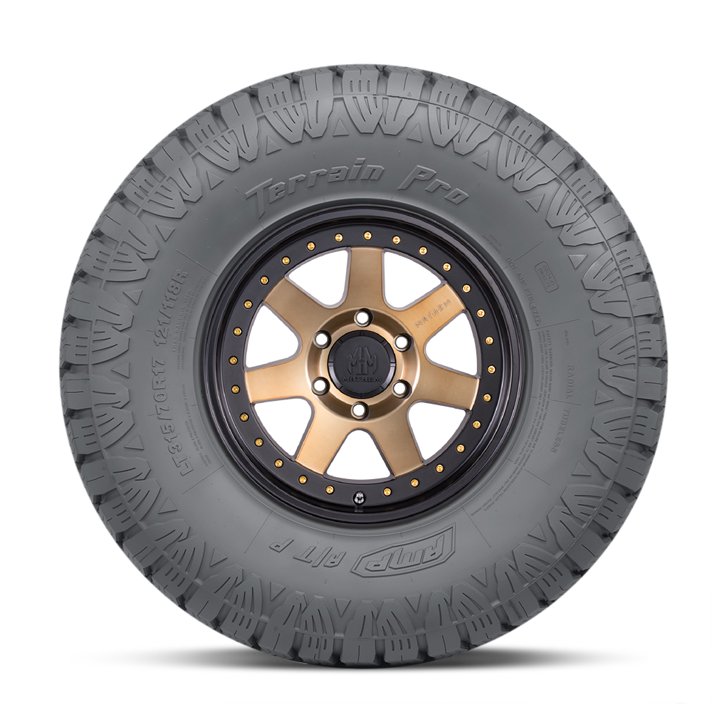 TERRAIN PRO A/T P 33X12.50R20LT 114S LR E 65PSI MAX by Amp Tires