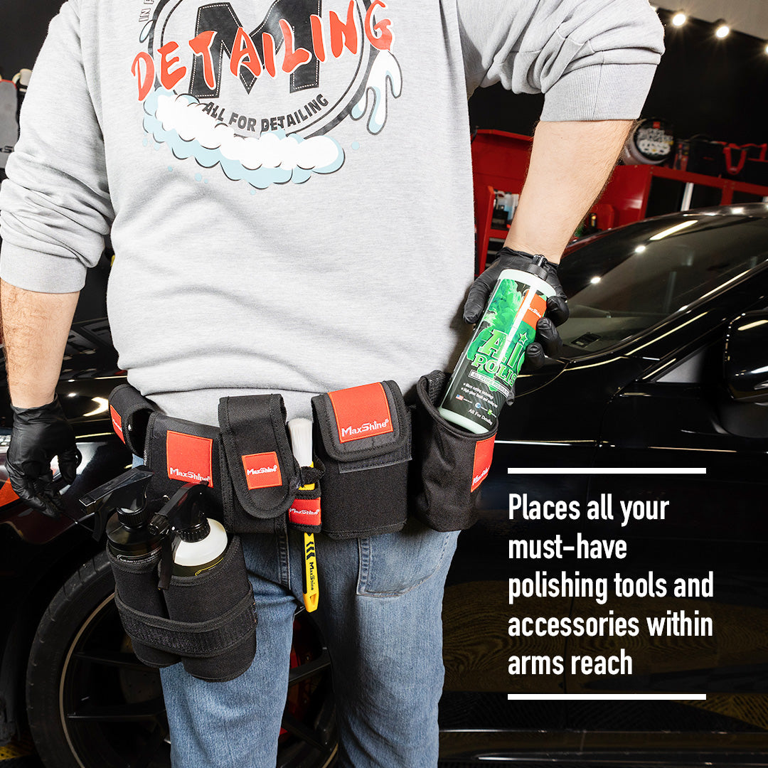 Detailing Tool Belt - 600D Oxford Fabric by MaxshineUSA