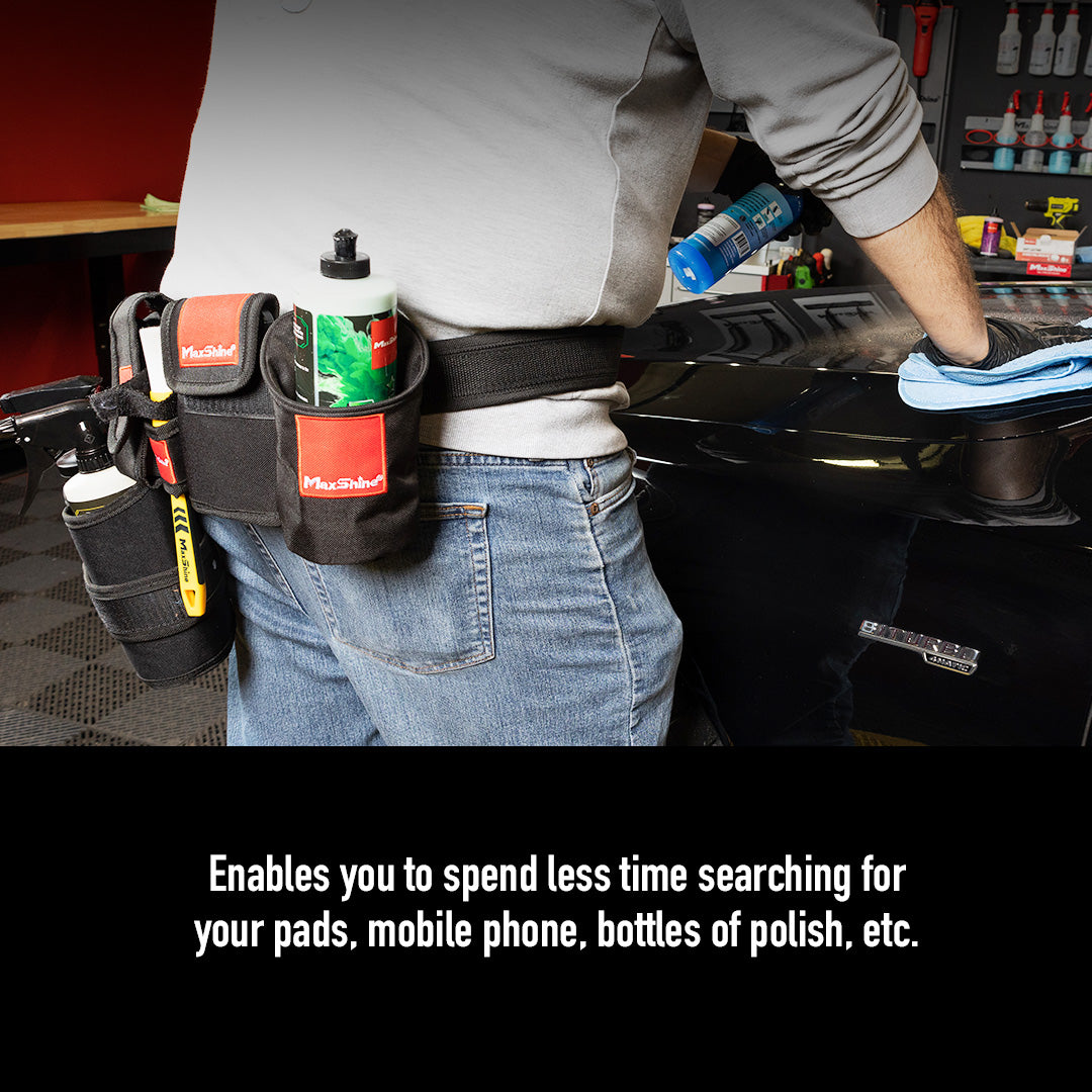 Detailing Tool Belt - 600D Oxford Fabric by MaxshineUSA