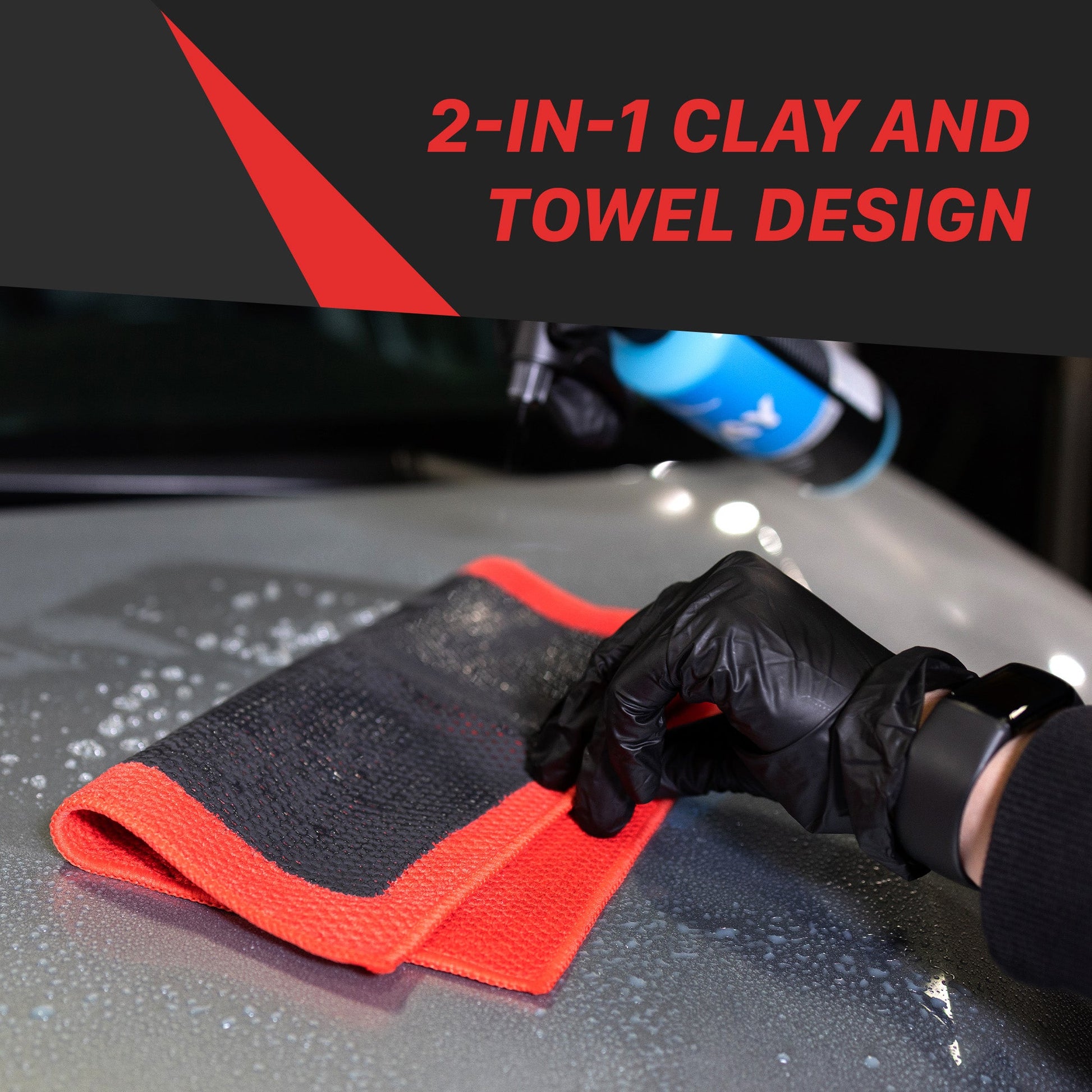 Magic Clay Bar Towel - Fine Grade by MaxshineUSA