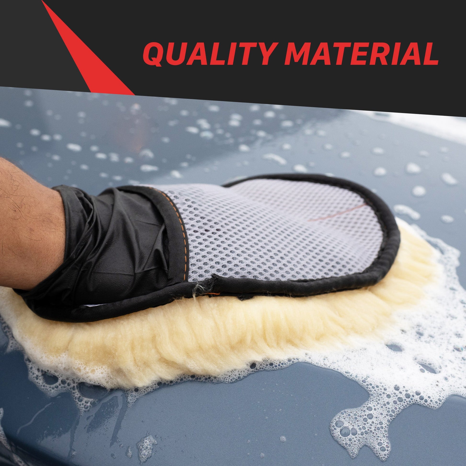 Super Sheepskin Wash Mitts by MaxshineUSA