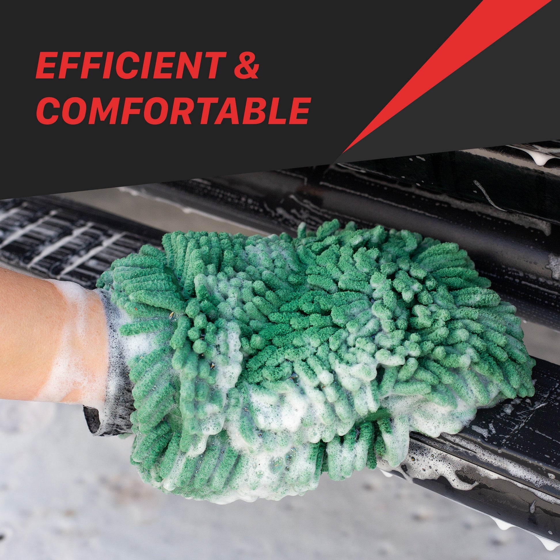 Chenille Microfiber Wash Mitt by MaxshineUSA