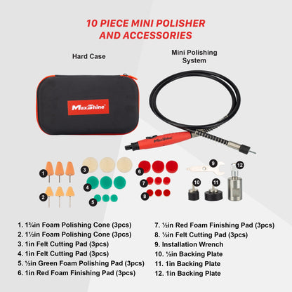 Mini Rotary Polishing System by MaxshineUSA