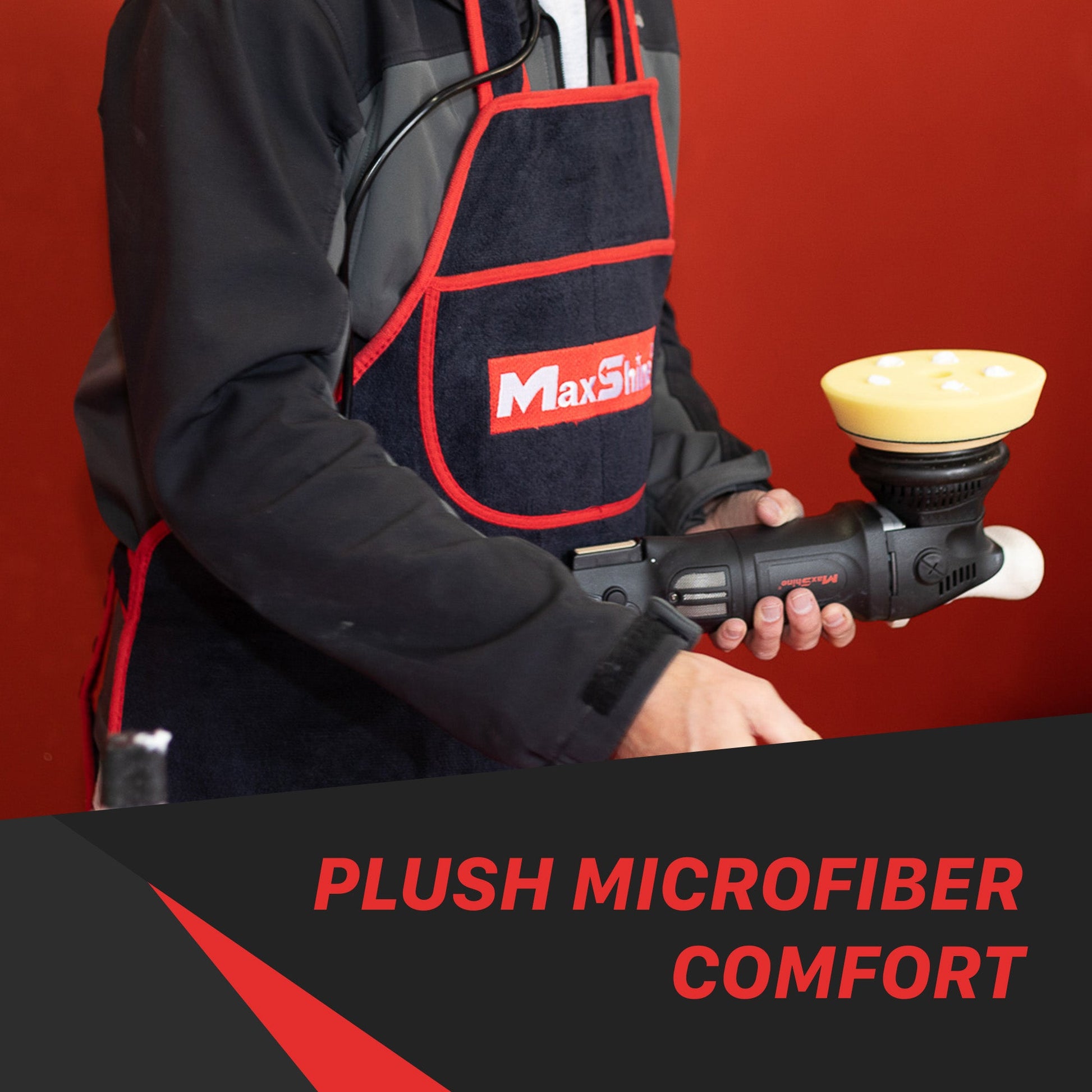 Detailing Apron - 330GSM Microfiber by MaxshineUSA