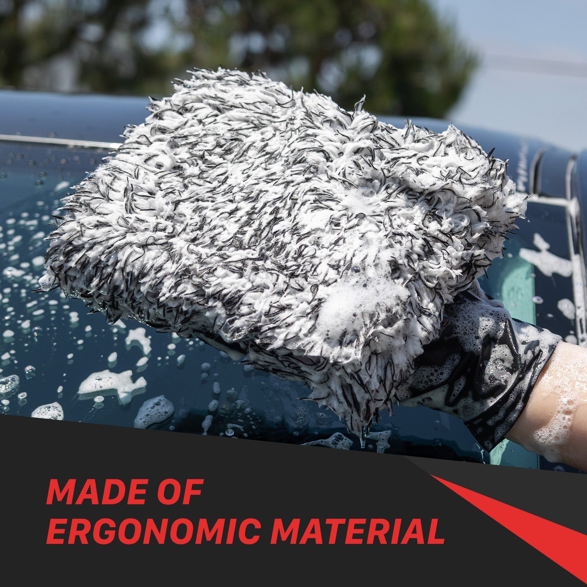 Car Wash Microfiber Mitt by MaxshineUSA