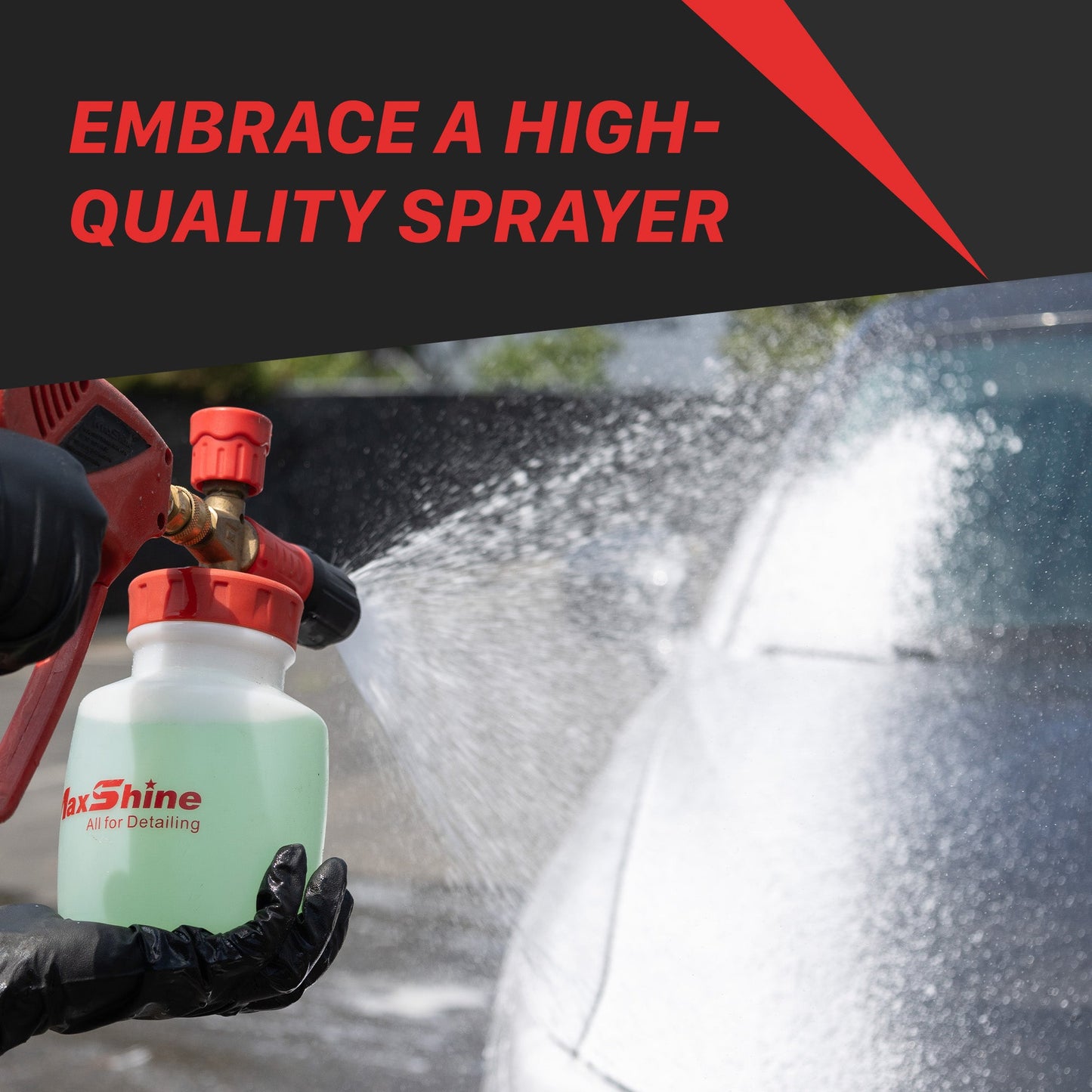 Snow Master Car Wash Foam Cannon by MaxshineUSA
