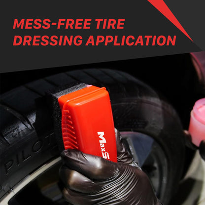 Tire Dressing Foam Applicator - 4 Pack by MaxshineUSA