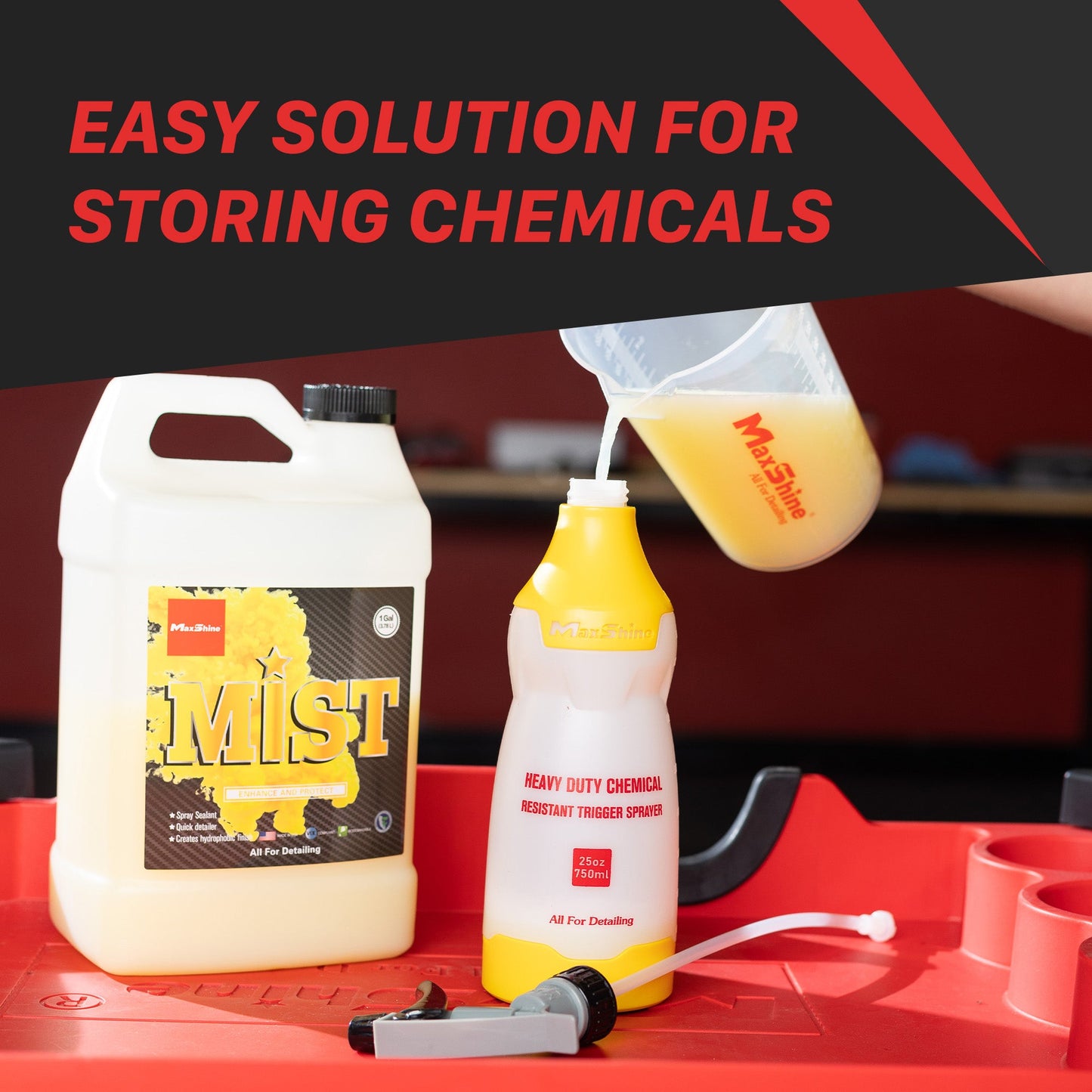 Heavy Duty Spray Bottle by MaxshineUSA