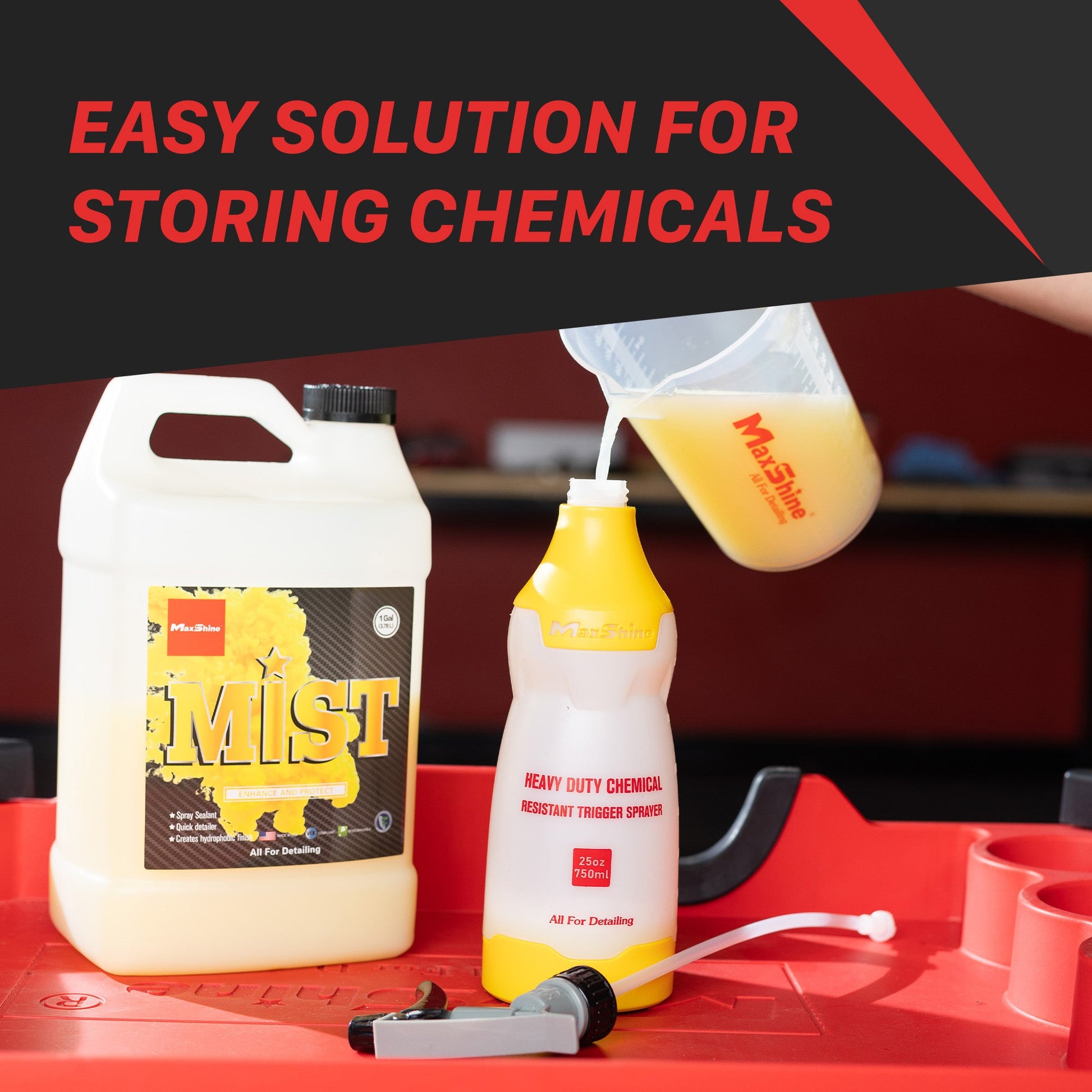 Heavy Duty Spray Bottle by MaxshineUSA