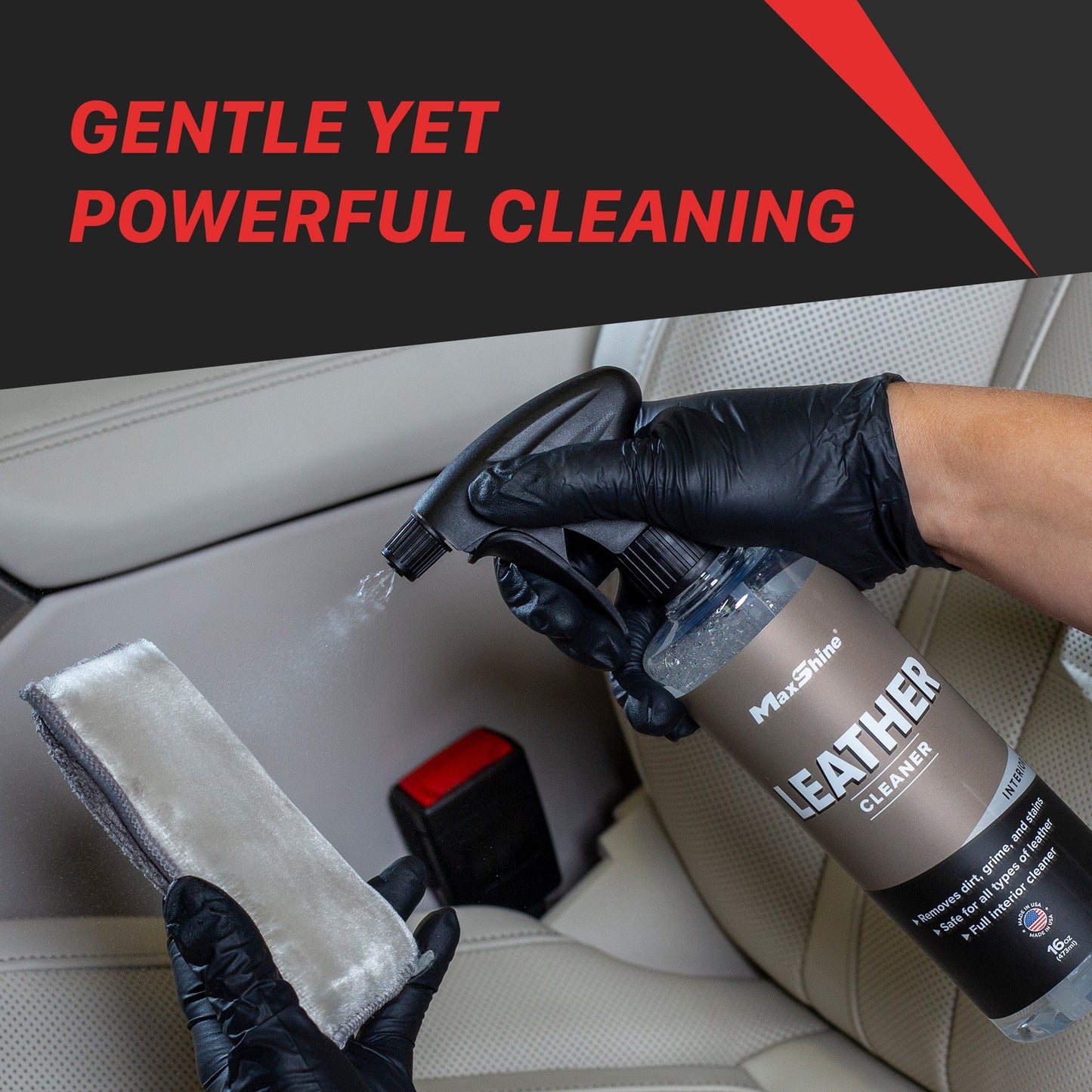 Leather Cleaner - 16oz by MaxshineUSA