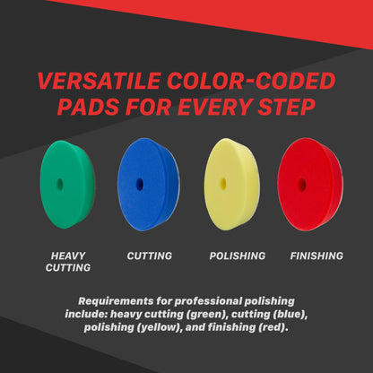 Car Polisher Pads | High Profile Foam Pads - 5in, 6in by MaxshineUSA