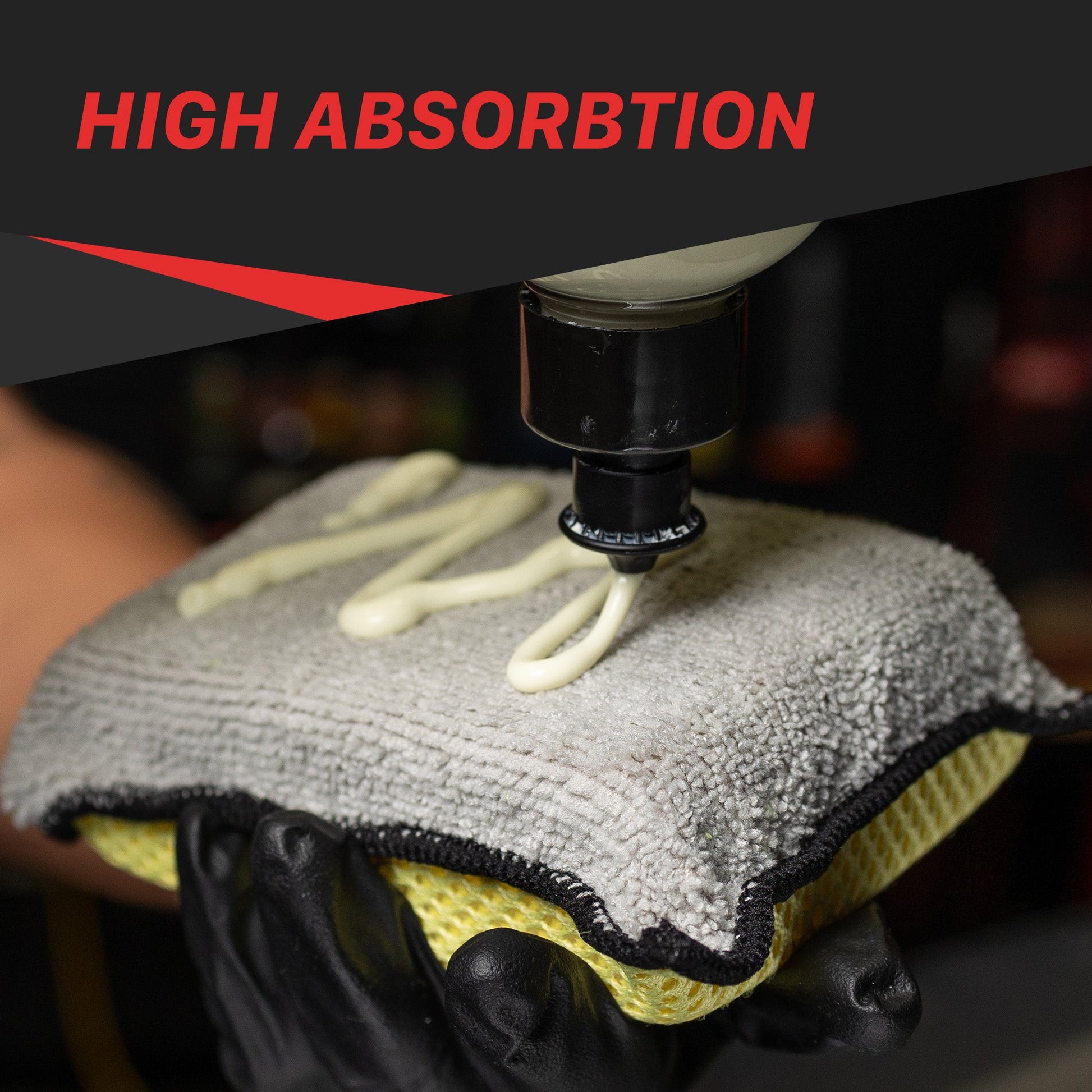 Multipurpose Microfiber Wax Applicator Pad by MaxshineUSA