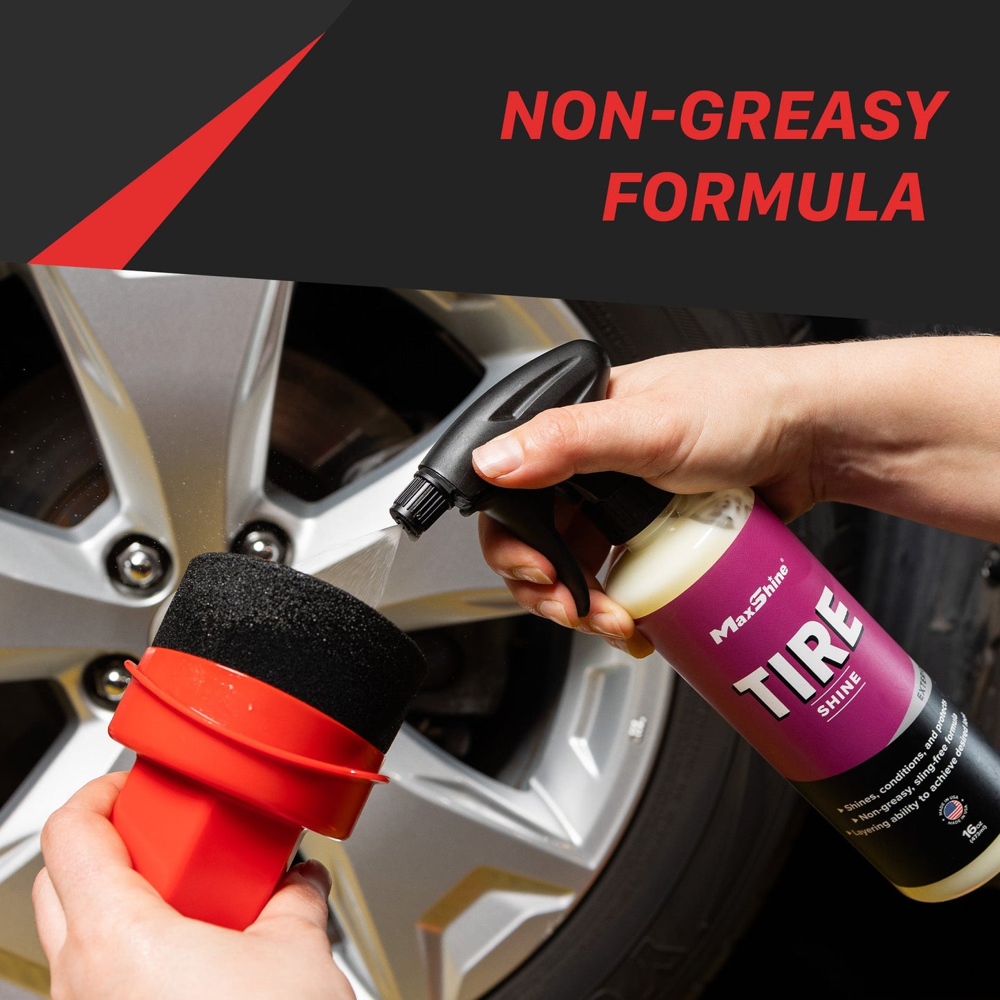Tire Shine - 16oz, 1gal by MaxshineUSA