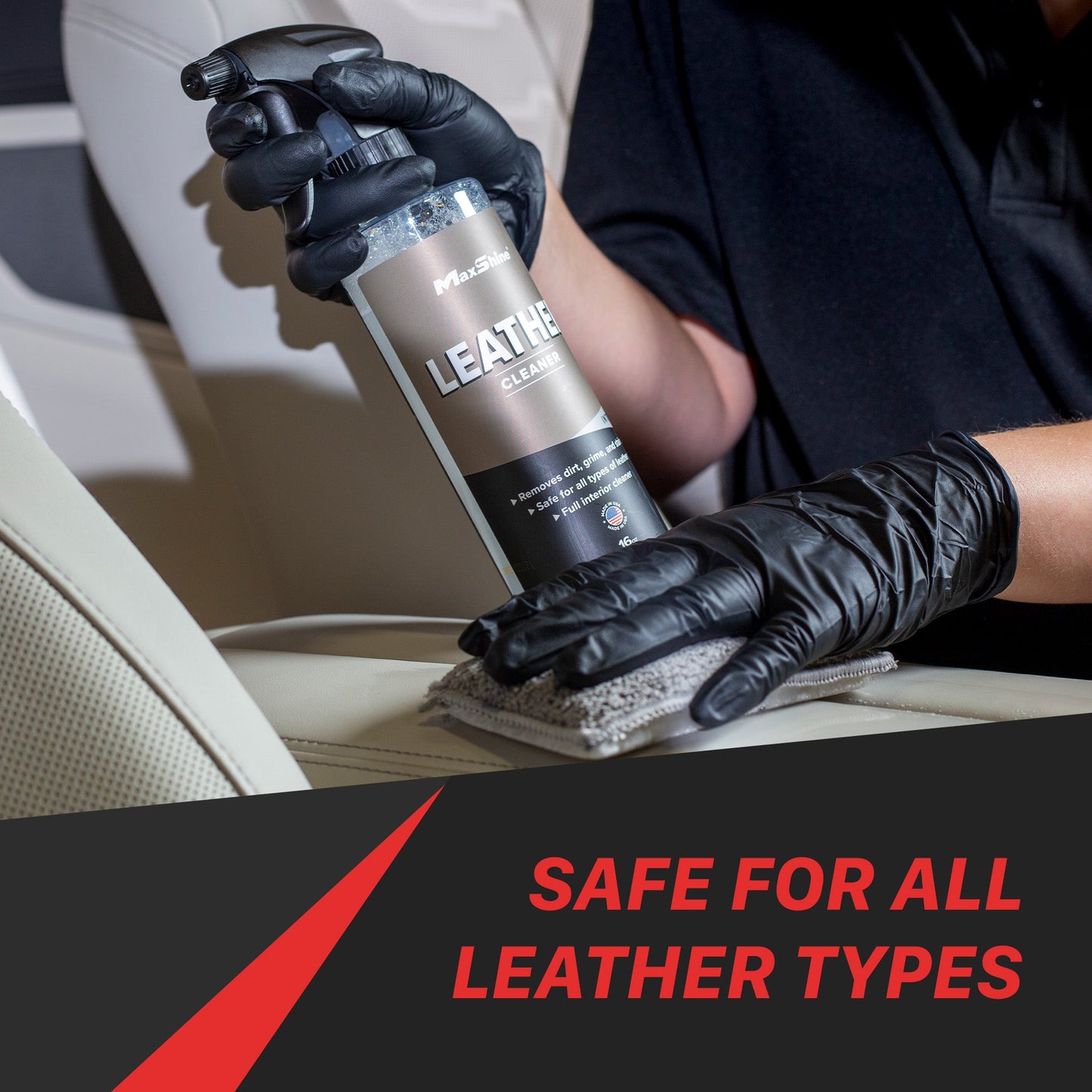 Leather Cleaner - 16oz by MaxshineUSA