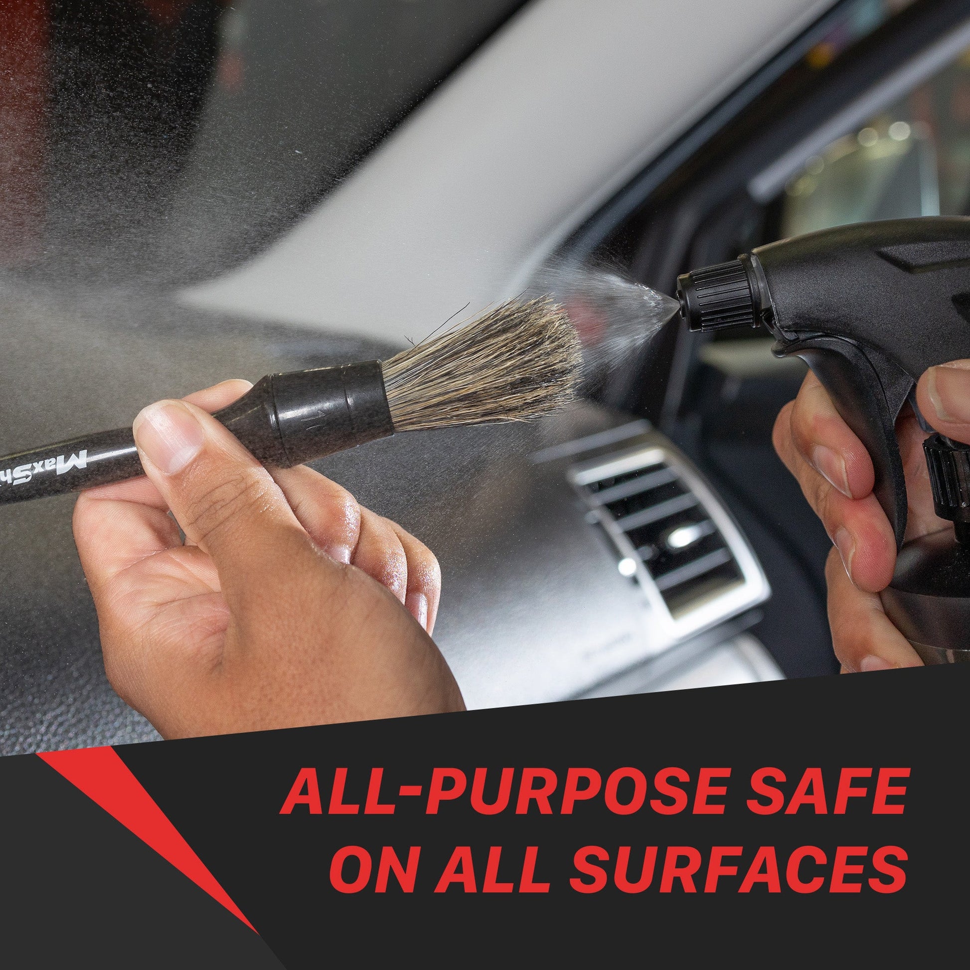 Premium Interior & Exterior Detailing Brushes by MaxshineUSA
