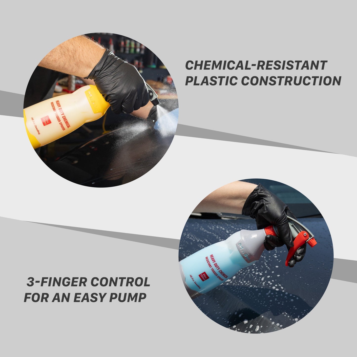 Heavy Duty Spray Bottle by MaxshineUSA