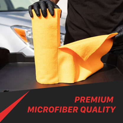 260GSM Microfiber Tear-Away Towel Roll - 30 Sheets/Roll by MaxshineUSA