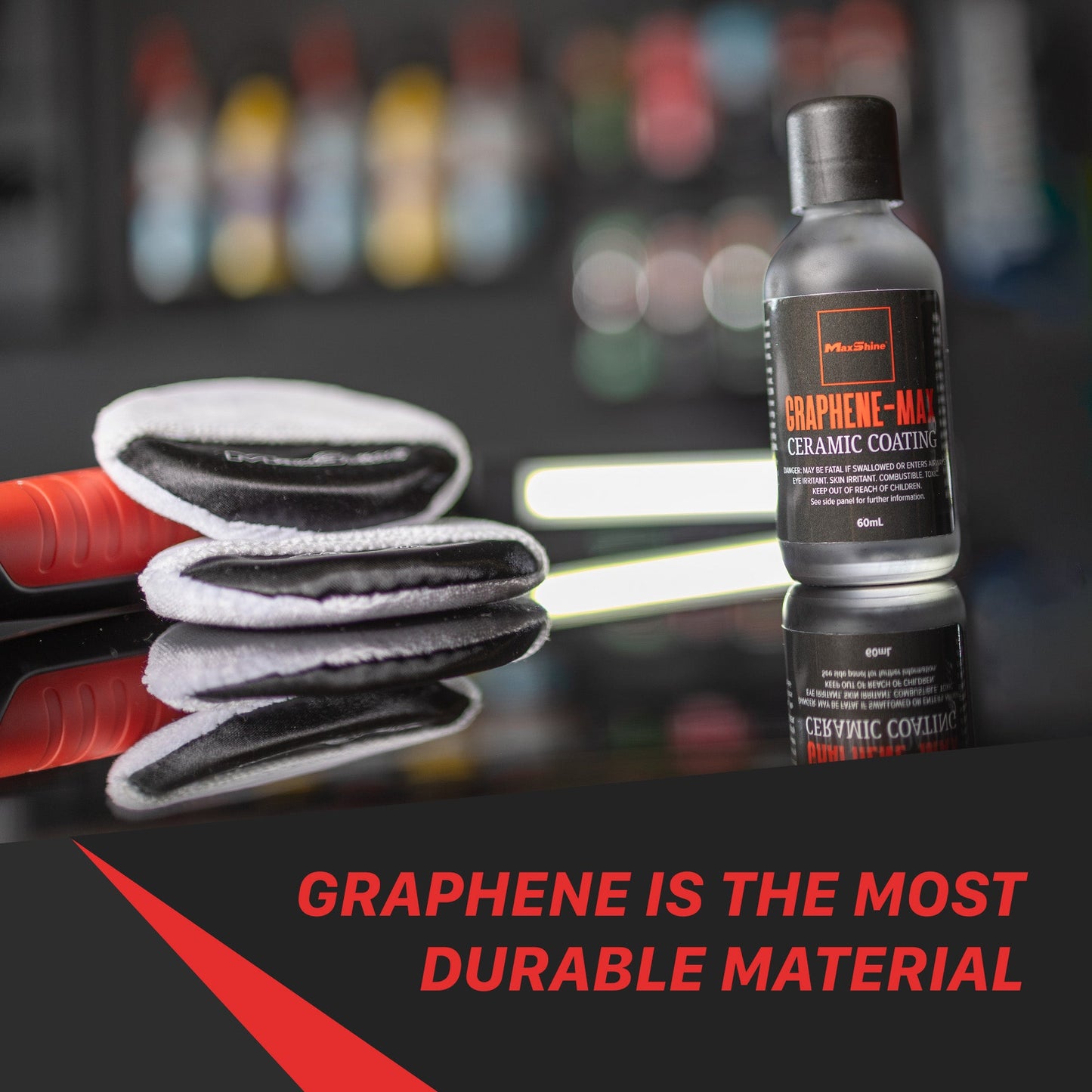 Graphene-Max Ceramic Car Coating Kit - 60ml by MaxshineUSA