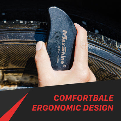 Ergonomic Tire Cleaning Brush by MaxshineUSA