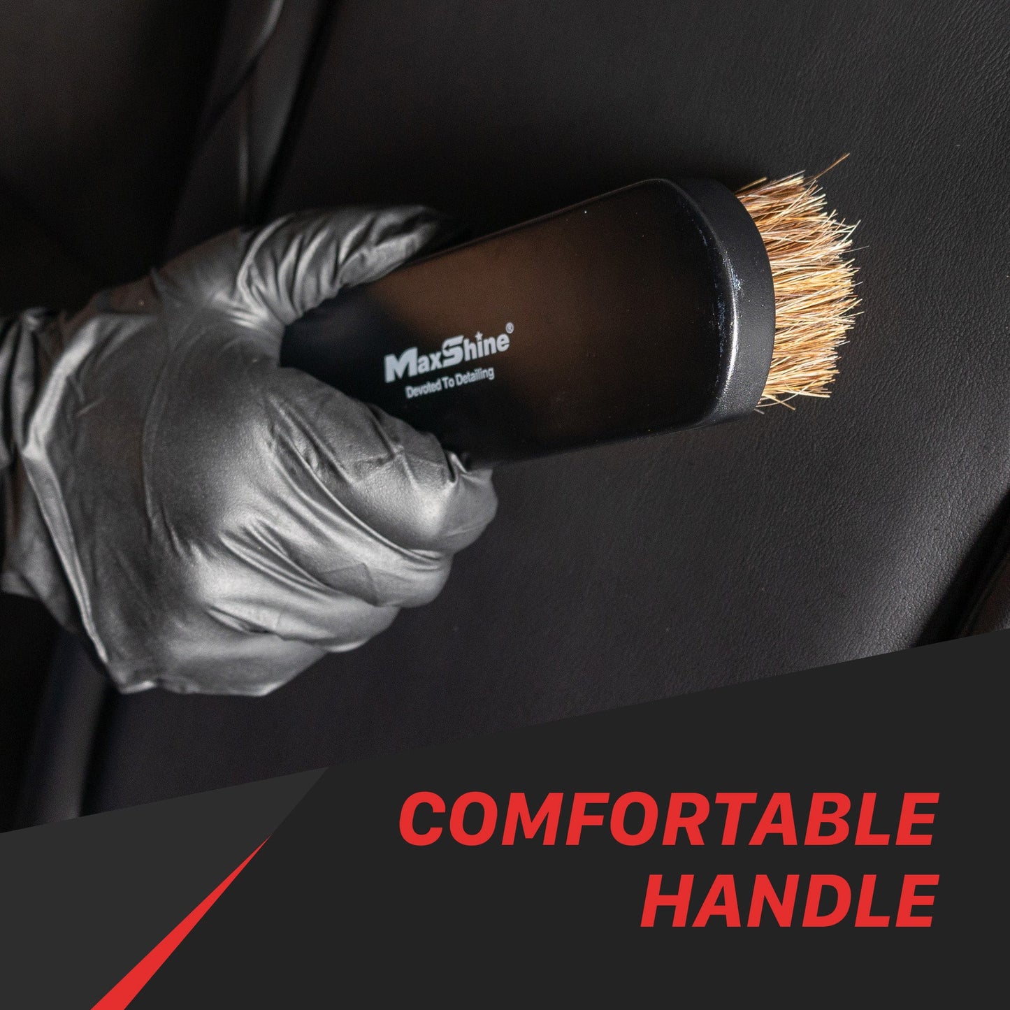 Upholstery and Car Carpet Brush by MaxshineUSA