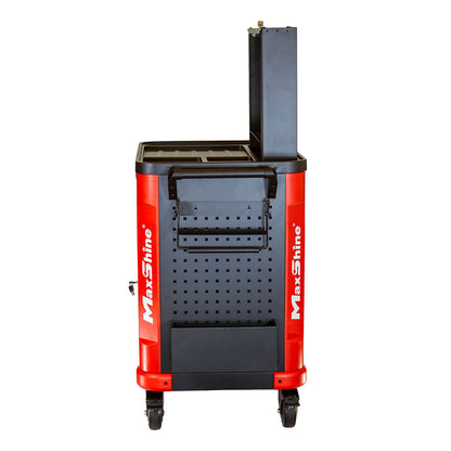 Auto Detailing Cart with Power Strip by MaxshineUSA