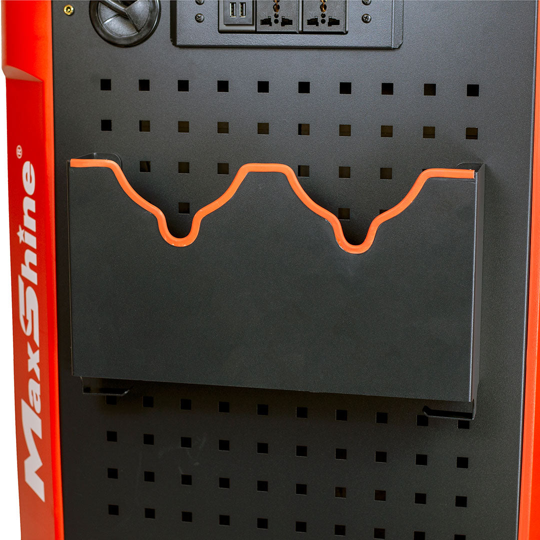 Auto Detailing Cart with Power Strip by MaxshineUSA