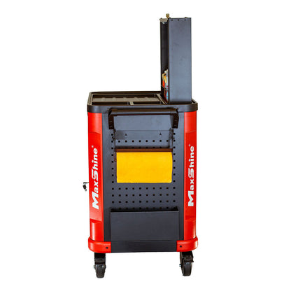 Auto Detailing Cart with Power Strip by MaxshineUSA