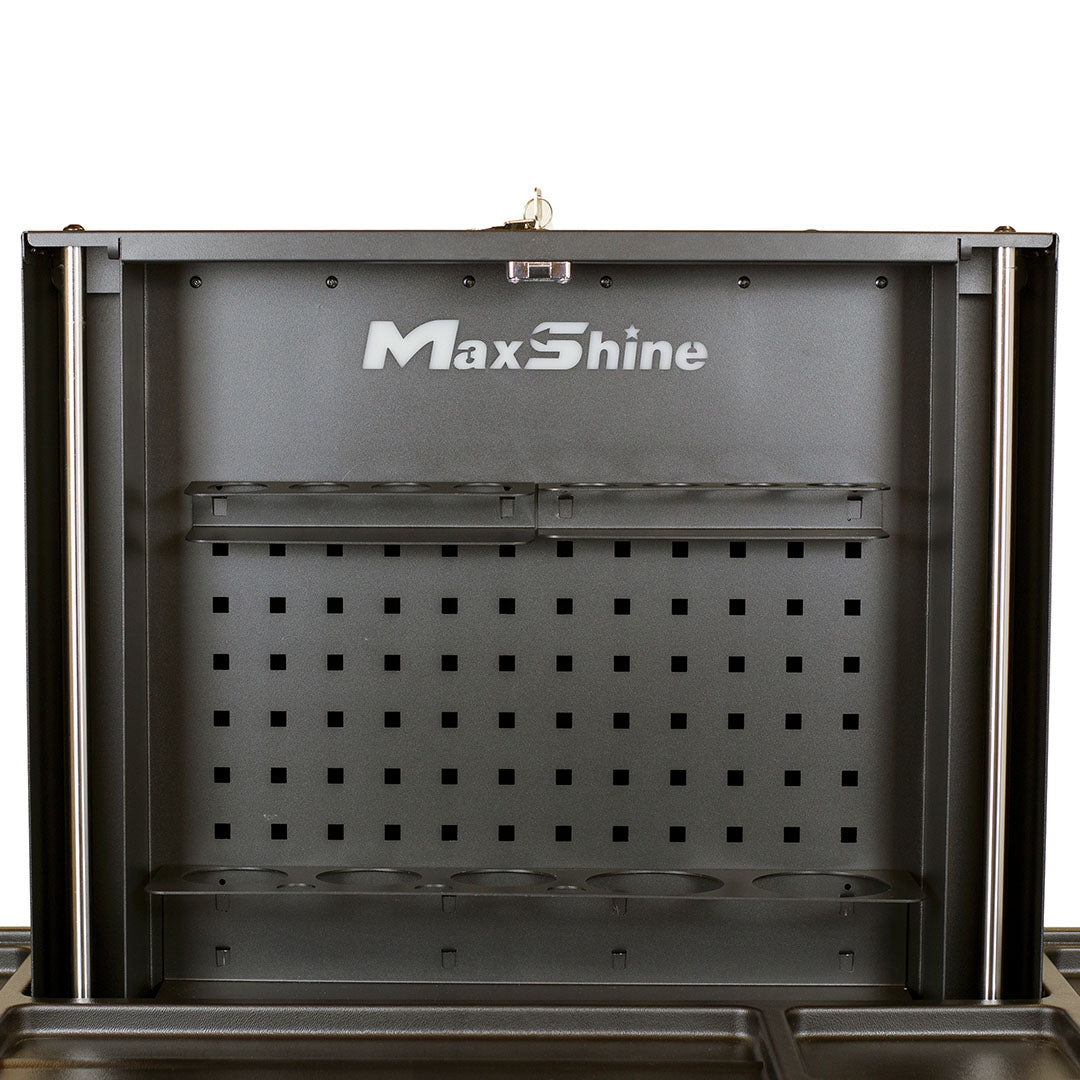 Auto Detailing Cart with Power Strip by MaxshineUSA