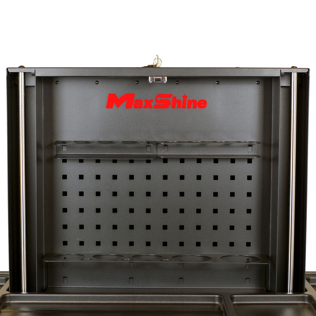Auto Detailing Cart with Power Strip by MaxshineUSA