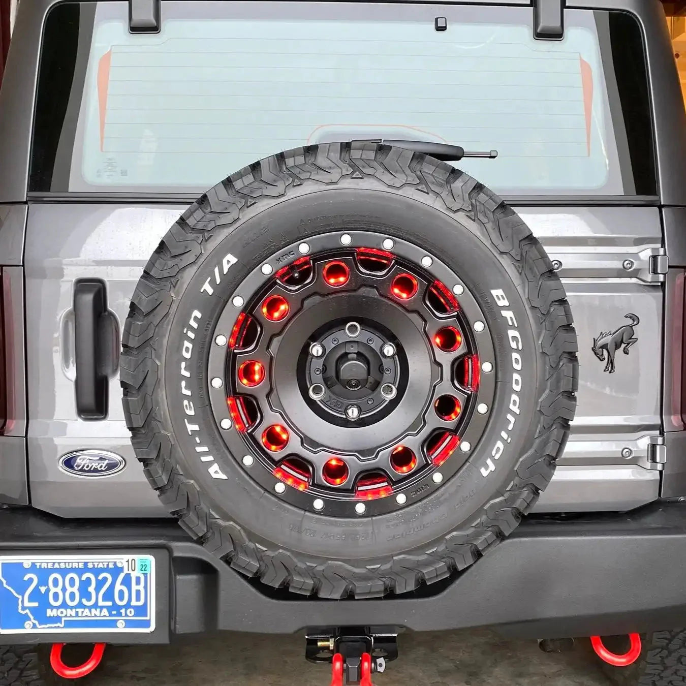 ORACLE Lighting LED Illuminated Spare Tire Wheel Ring Third Brake Light - Ford Bronco by ORACLE Lighting