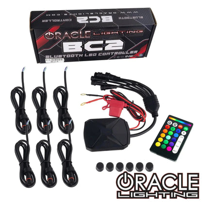ORACLE BC2 Bluetooth ColorSHIFT RGB LED Controller - 6 Output Wireless App Control by ORACLE Lighting