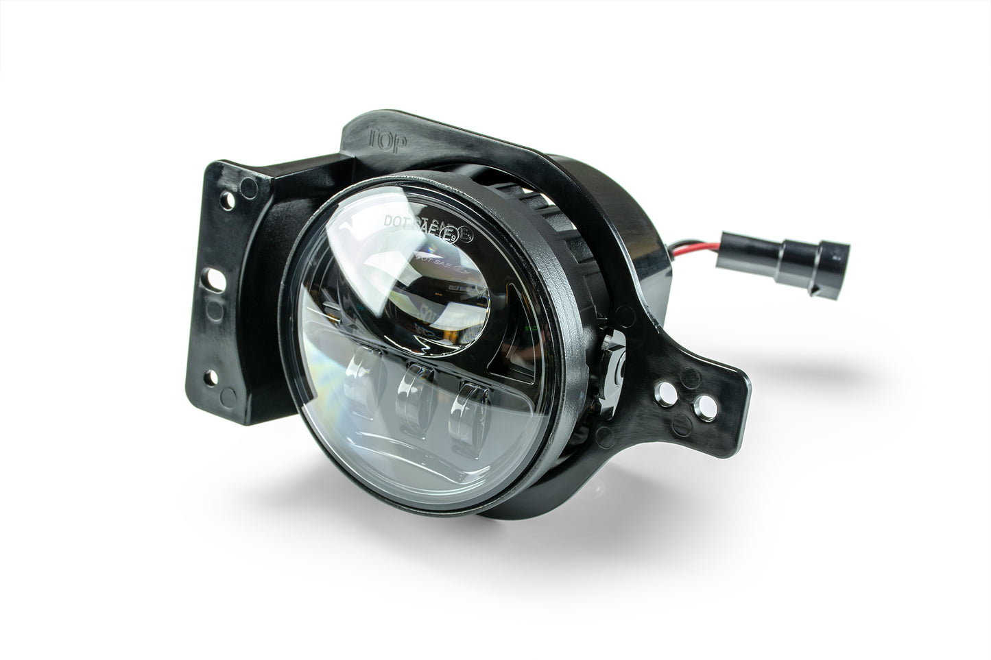 Jeep JL/Gladiator LED Fog Light With 2 Brackets by DV8 Offroad