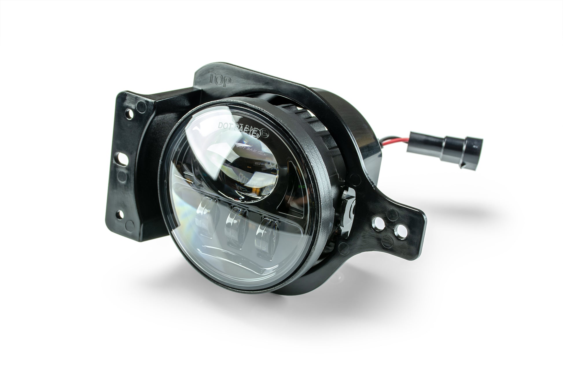 Jeep JL/Gladiator LED Fog Light With 2 Brackets by DV8 Offroad